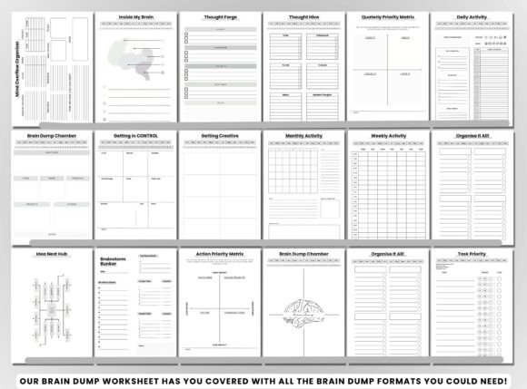 Brain Dump Journal Printable & Mental Health: A Practical Guide to Clarity