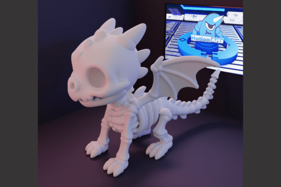 Dragon Skeleton: A Practical Guide to Printing Fantasy Realism