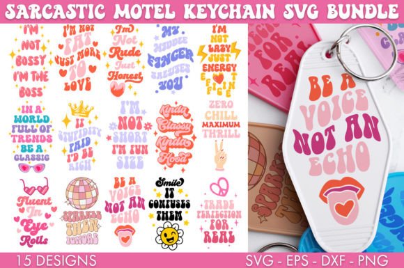 Evaluating the Sarcastic Motel Keychain SVG Bundle for Modern Craft Projects