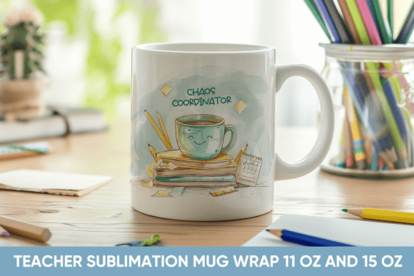 Funny Teacher Mug Wrap: Evaluating Digital Designs for Personalized Classroom Gifts