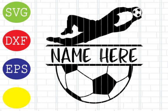 Goalkeeper Soccer Name Frame Svg: Personalizing Gear and Gifts for the Last Line of Defense