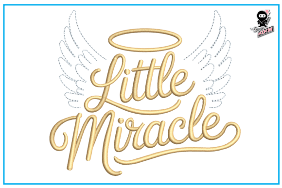 Little Miracle: Elevating Everyday Projects with Premium Machine Embroidery