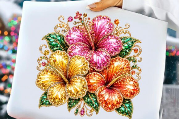 Tropical Rhinestone Hibiscus Summer PNG: A Practical Guide to Quality and Application