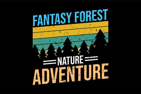 Unlocking POD Success with Fantasy Forest Nature Adventure SVG Designs
